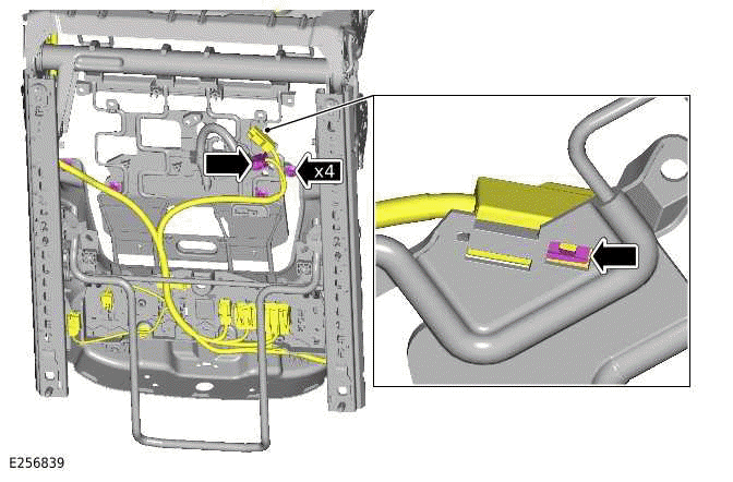 Front Row Seat Track Motor - Vehicles Without: Power Seats